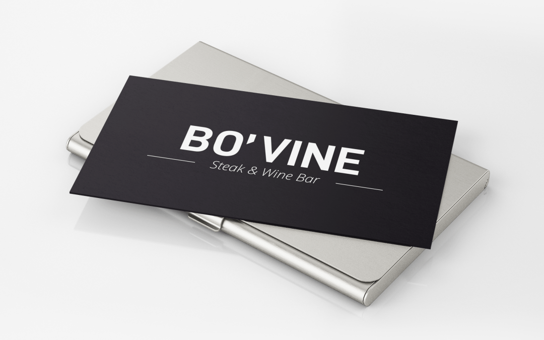Branding – Bovine Steak & Wine Bar