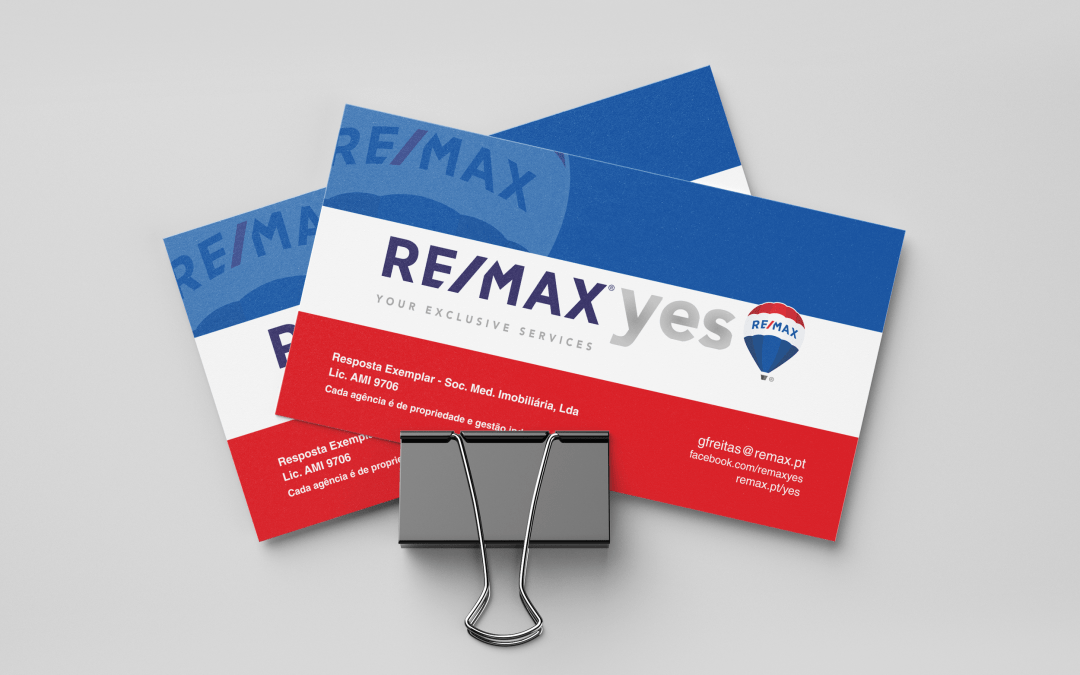 Produção – Cartão de Visita Remax